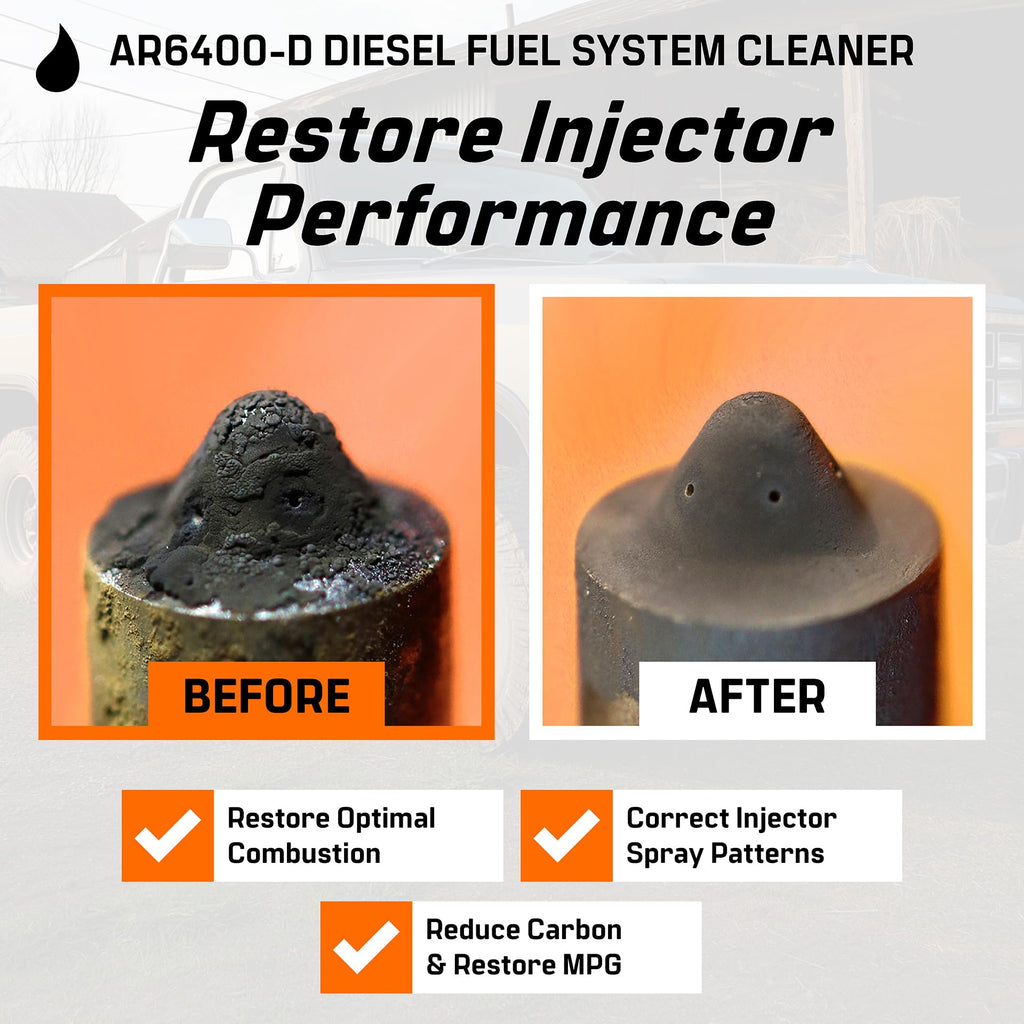 Archoil AR6400-D Diesel Fuel System Cleaner (12 oz) Deep Clean - Injector Cleaner, Turbo & DPF Deposit Control