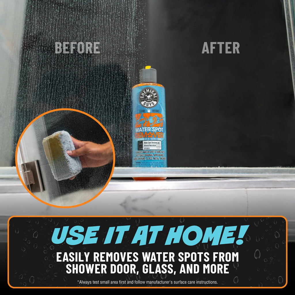 Chemical Guys, Heavy Duty Water Spot Remover Gel for Glass & Paint, 16 oz