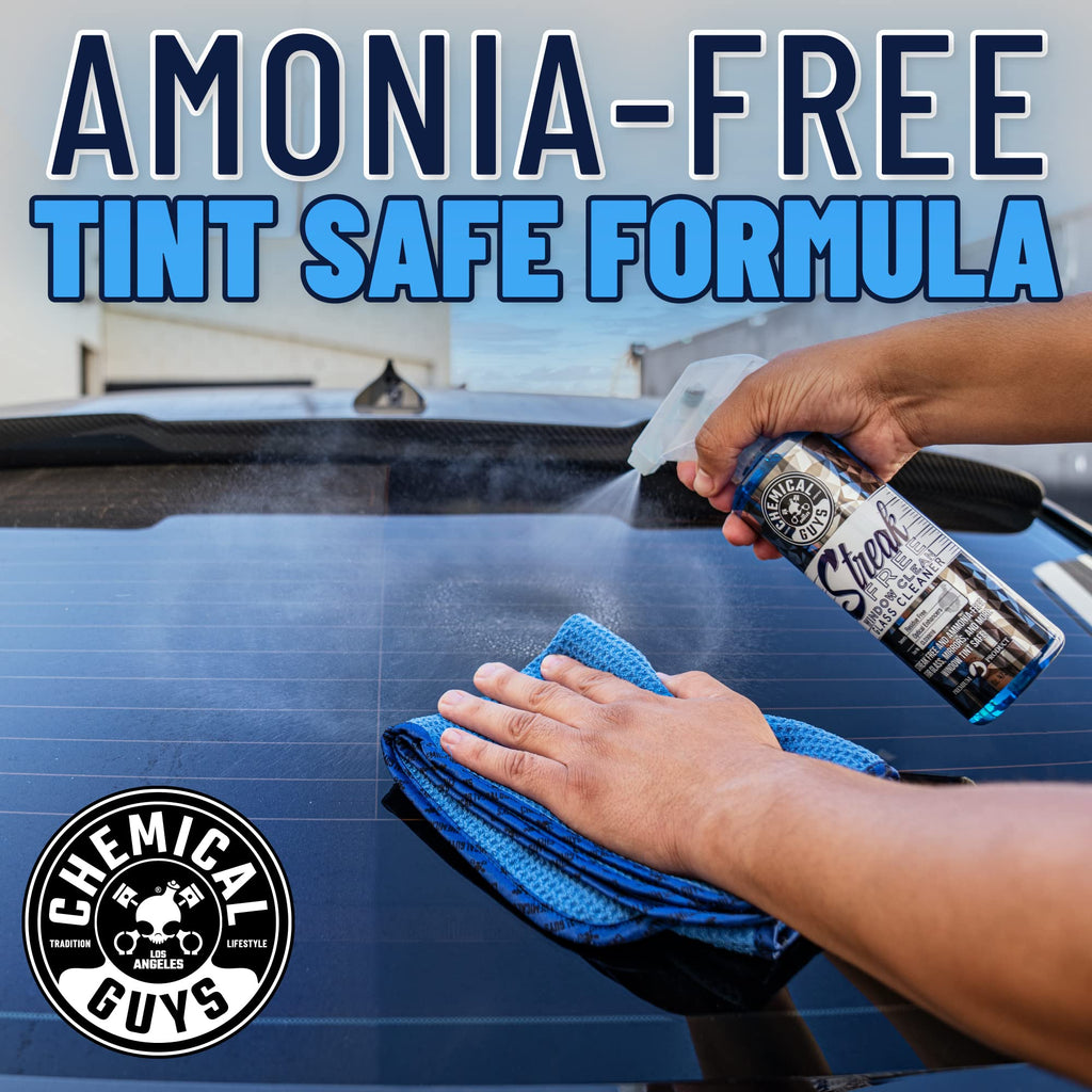 Chemical Guys, Streak-Free Glass & Window Cleaner for Tinted Windows, 16 oz