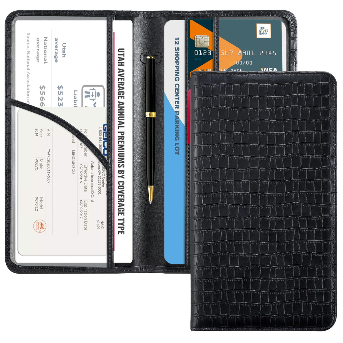 CoBak Car Registration and Insurance Holder