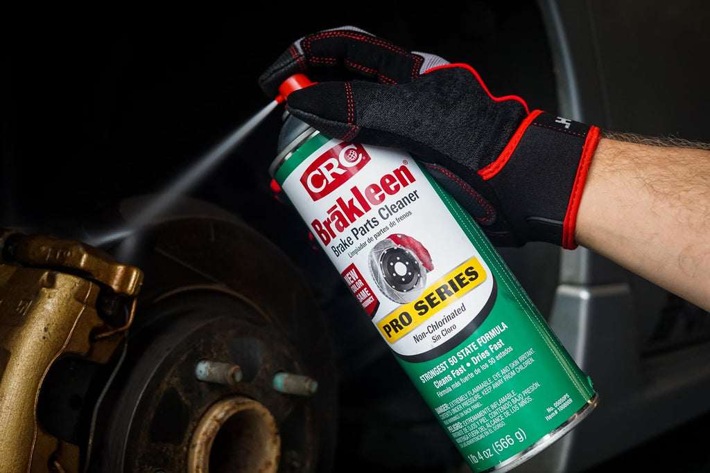 CRC Brakleen Brake Parts Cleaner Spray - Non-Flammable - 19 oz (12-Pack)