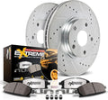 PowerStop Z36 Truck & Tow Brake Pad & Rotor Kit Front K6403-36