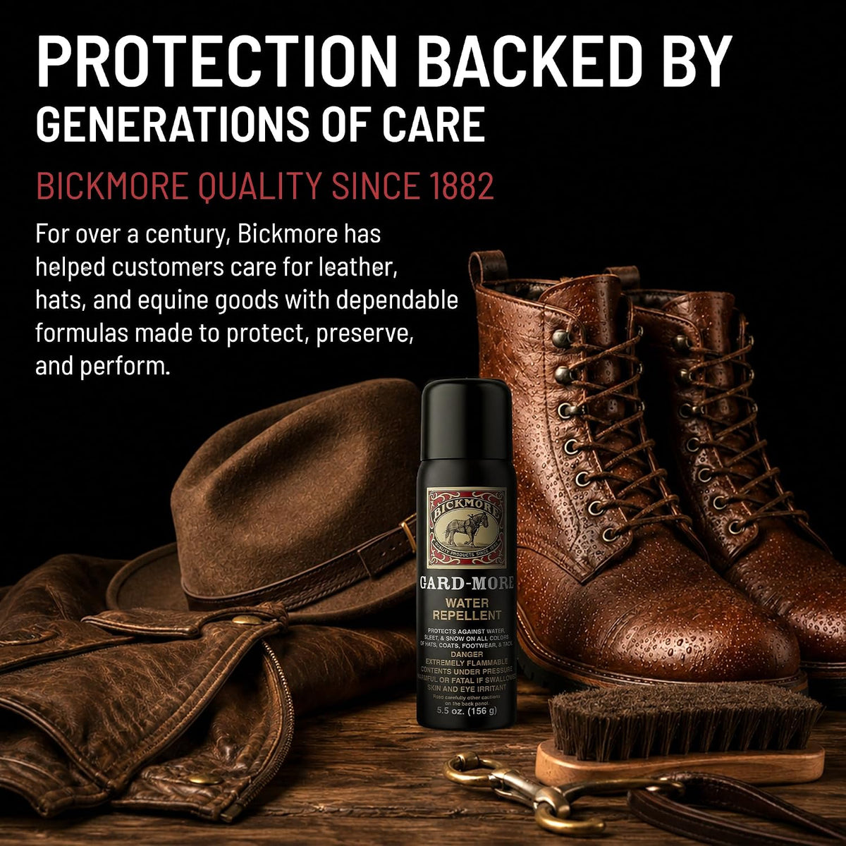 Gard-More Water & Stain Repellent, Leather & Suede Protector Spray