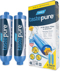 Camco Tastepure RV Water Filter 2-pk - GAC & KDF Filtration-Made in the USA