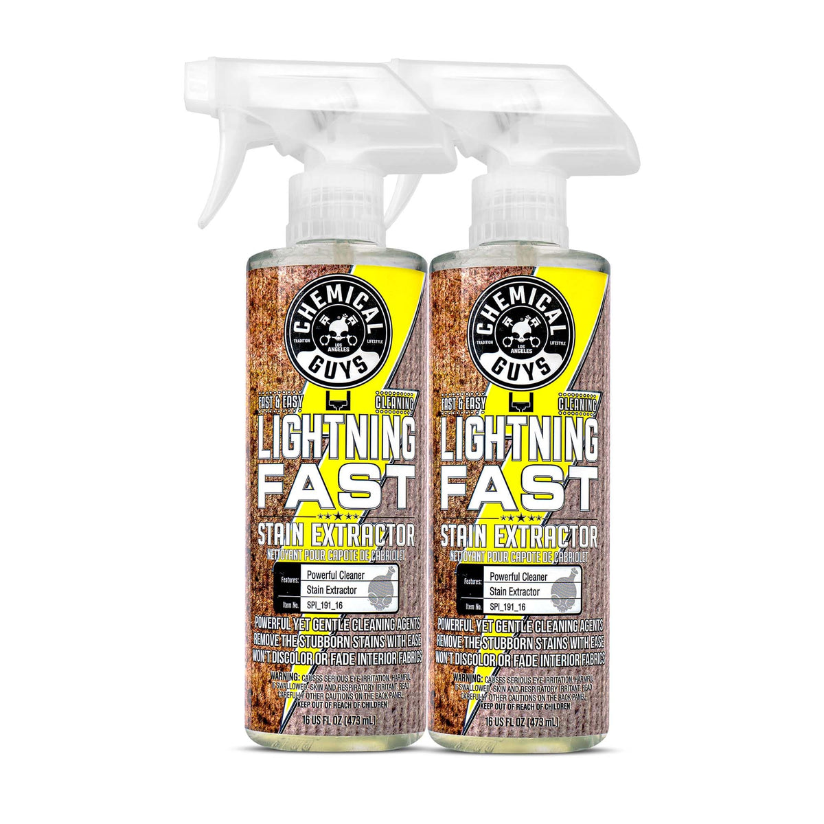 Chemical Guys, Lightning Fast Carpet & Upholstery Stain Extractor, 16 oz