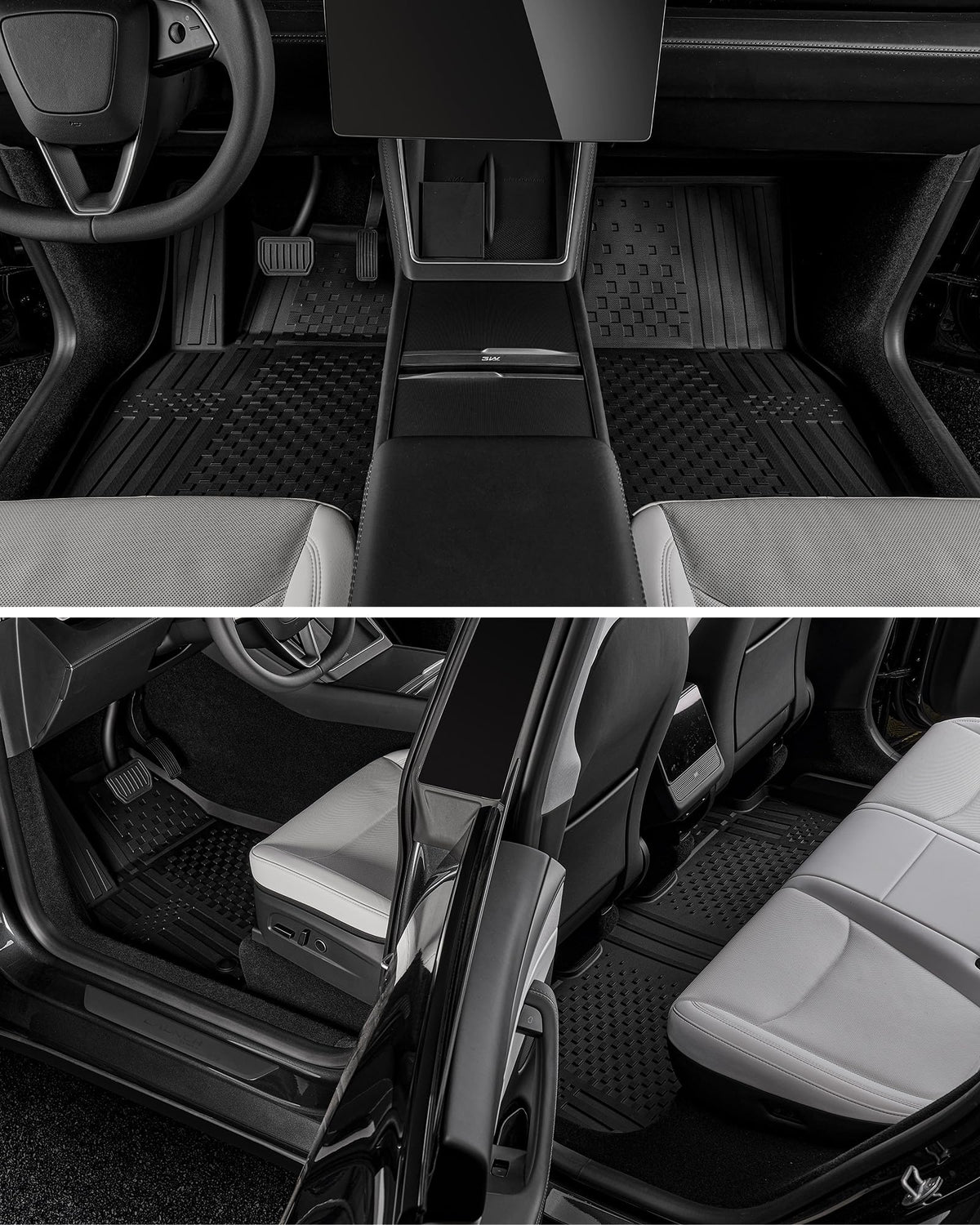 3W Tesla New Model Y Juniper 2025 2026 2027 Floor Mats, Not for Standard