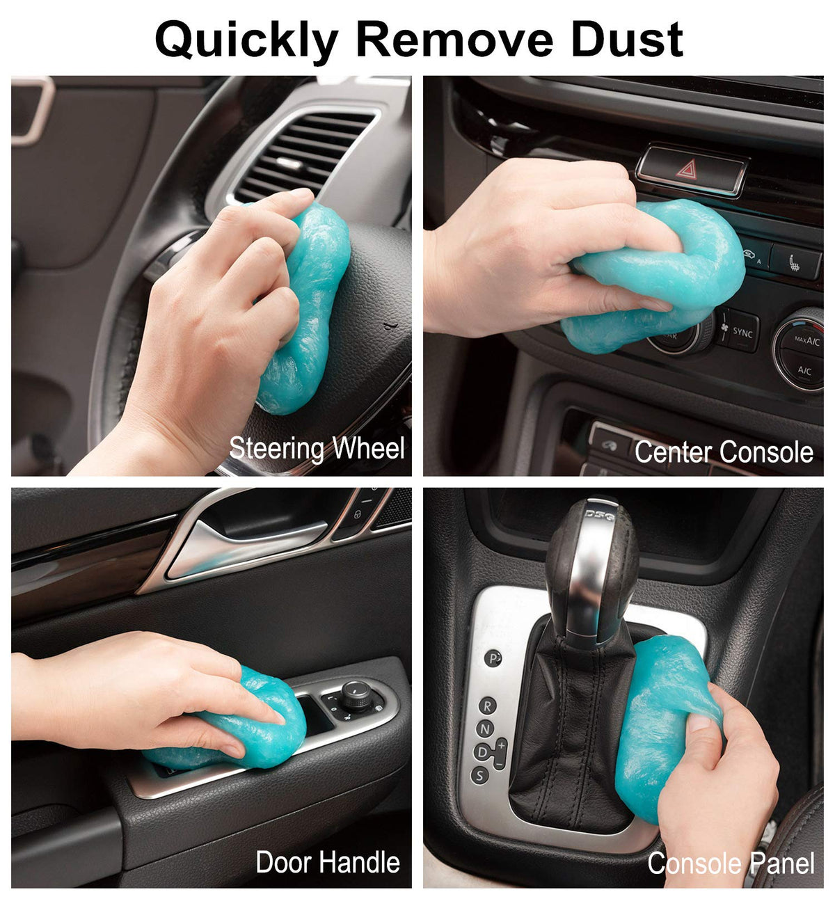 TICARVE Car Cleaning Gel Detailing Putty Car Putty Auto Detailing Tools Car Interior Cleaner Cleaning Slime Car Accessories Keyboard Cleaner Rose/NT WT: 5.6 oz (160 gr)