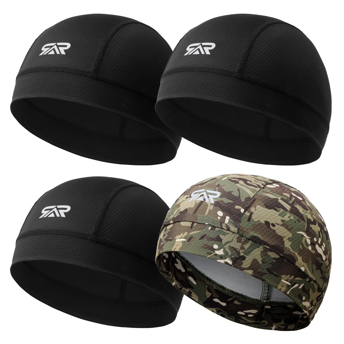 AUSFLUG Skull Cap Helmet Liner, Breathable Cooling Moisture-Wicking