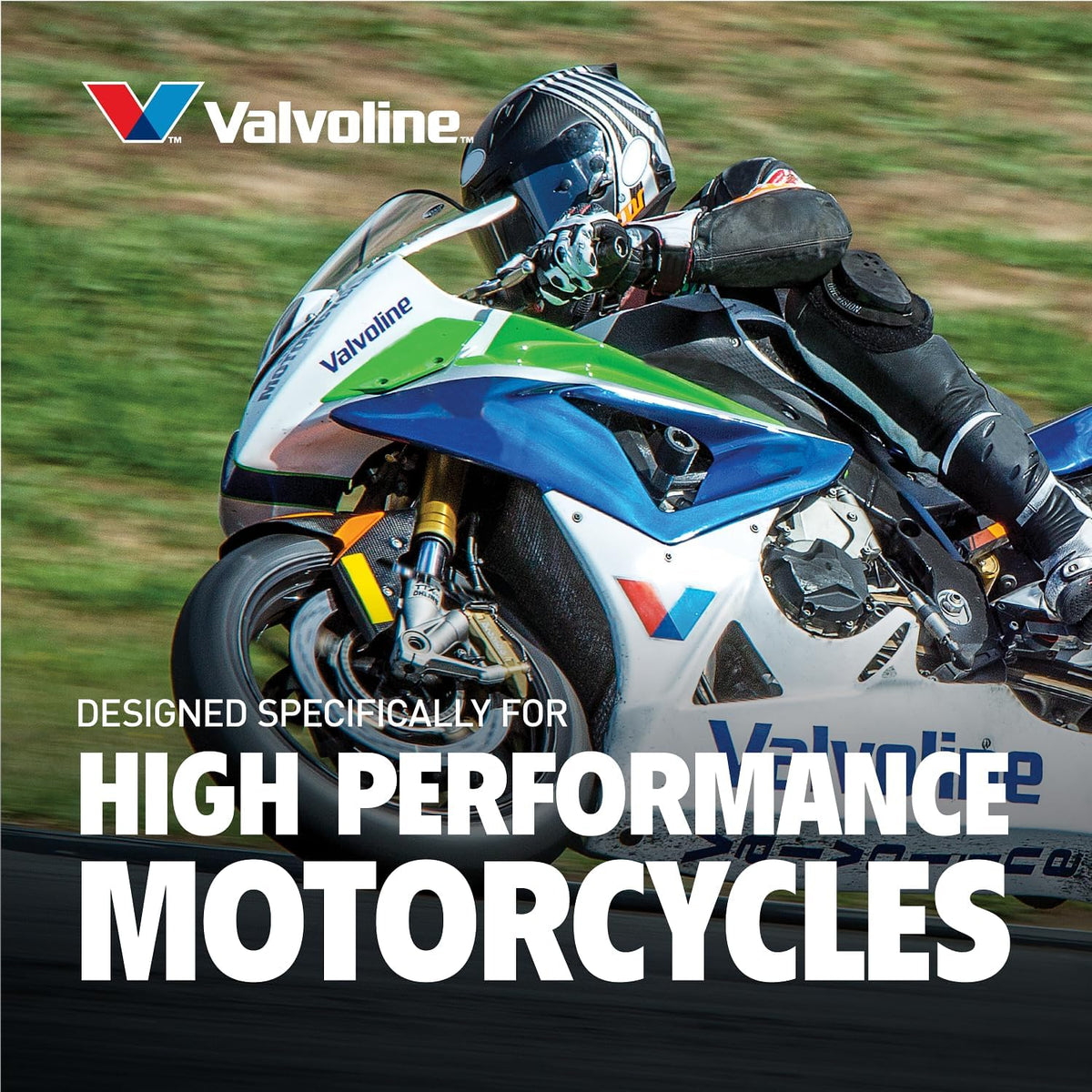 Valvoline 4-Stroke Motorcycle Full Synthetic 10W-40 Motor Oil 1 Quart