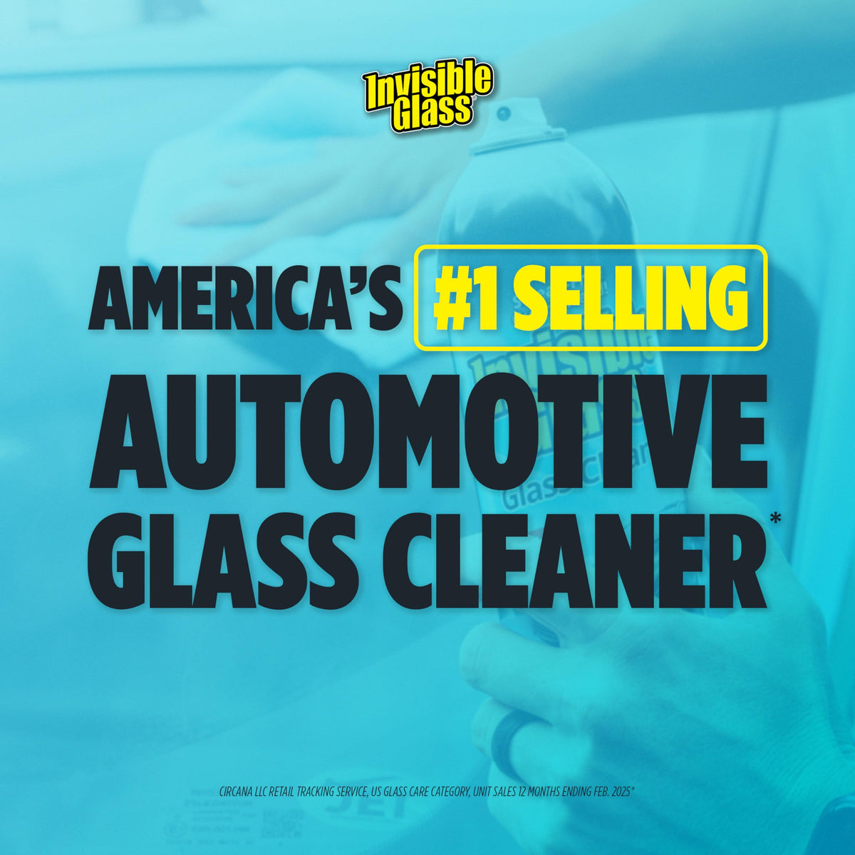 Invisible Glass Auto Glass Cleaner Spray, 22 fl oz, 92164