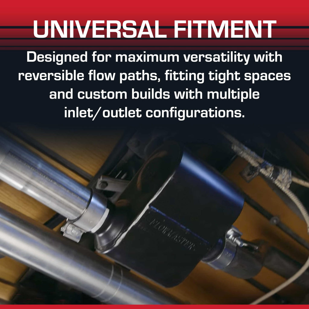 Flowmaster Super 10 Series Muffler – 3.00" Center In / 3.00" Center Out