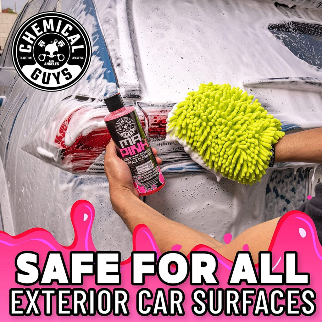 Chemical Guys, Mr. Pink Car Wash Soap, Foam Cannon & Bucket Wash, 64 oz