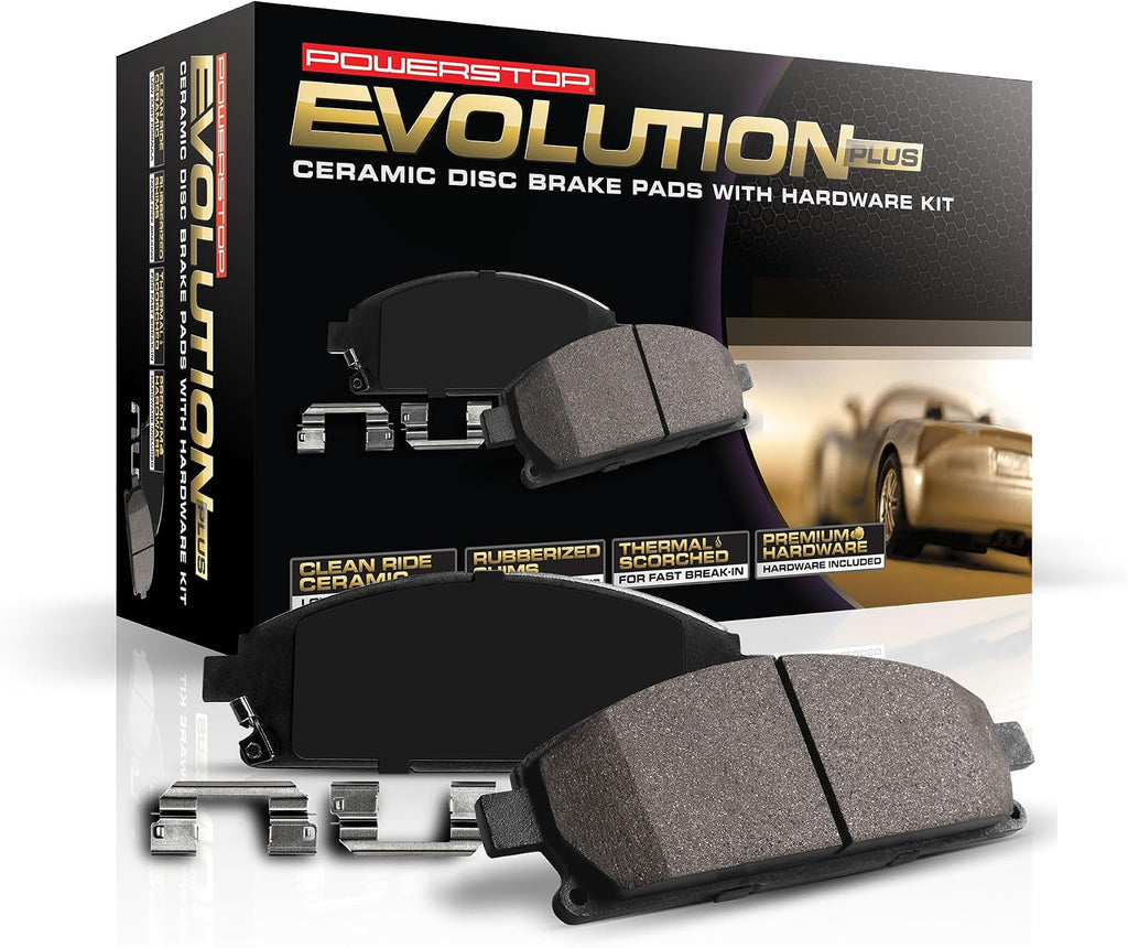 PowerStop Z17 Replacement Ceramic Brake Pads Rear 17-1707