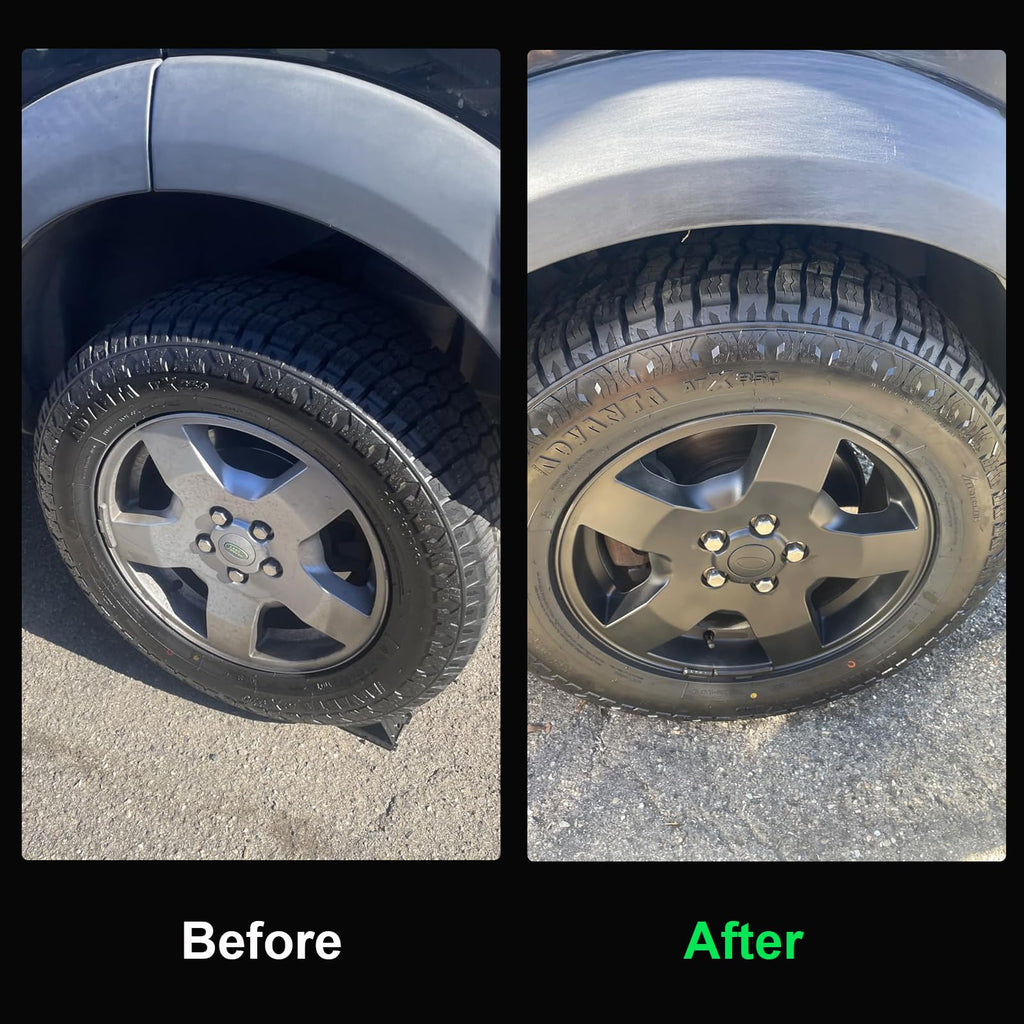 NADAMOO Black Spray Paint for Wheels, Semi-Gloss