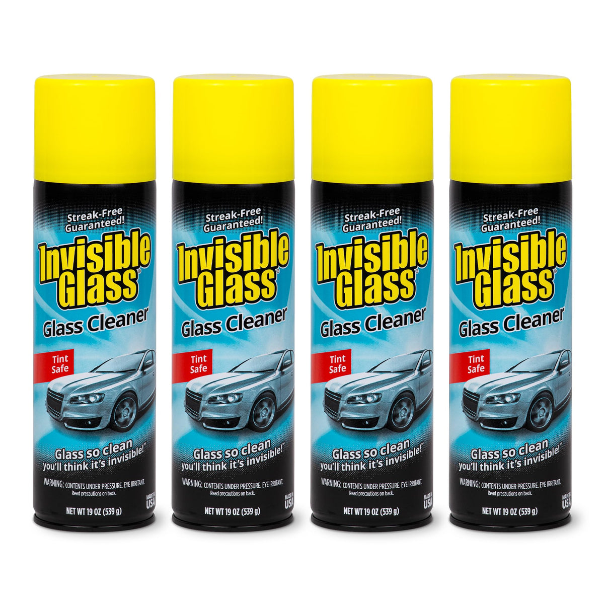 Invisible Glass Auto Glass Cleaner Foaming Spray, 19 oz, 91164 (Pack of 2)