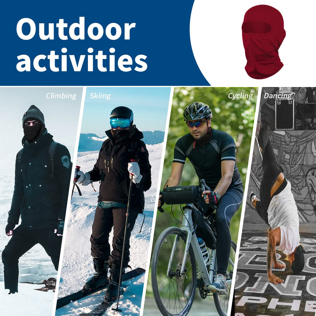 YESLIFE Summer Balaclava Ski Mask for Men&Women, Face Mask