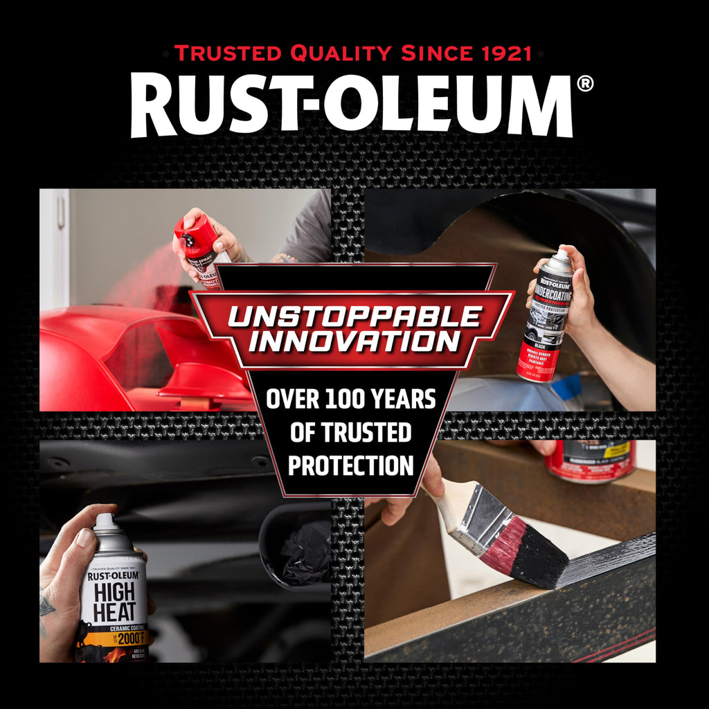 Rust-Oleum High Heat 5-in-1 Spray Paint, Flat Black