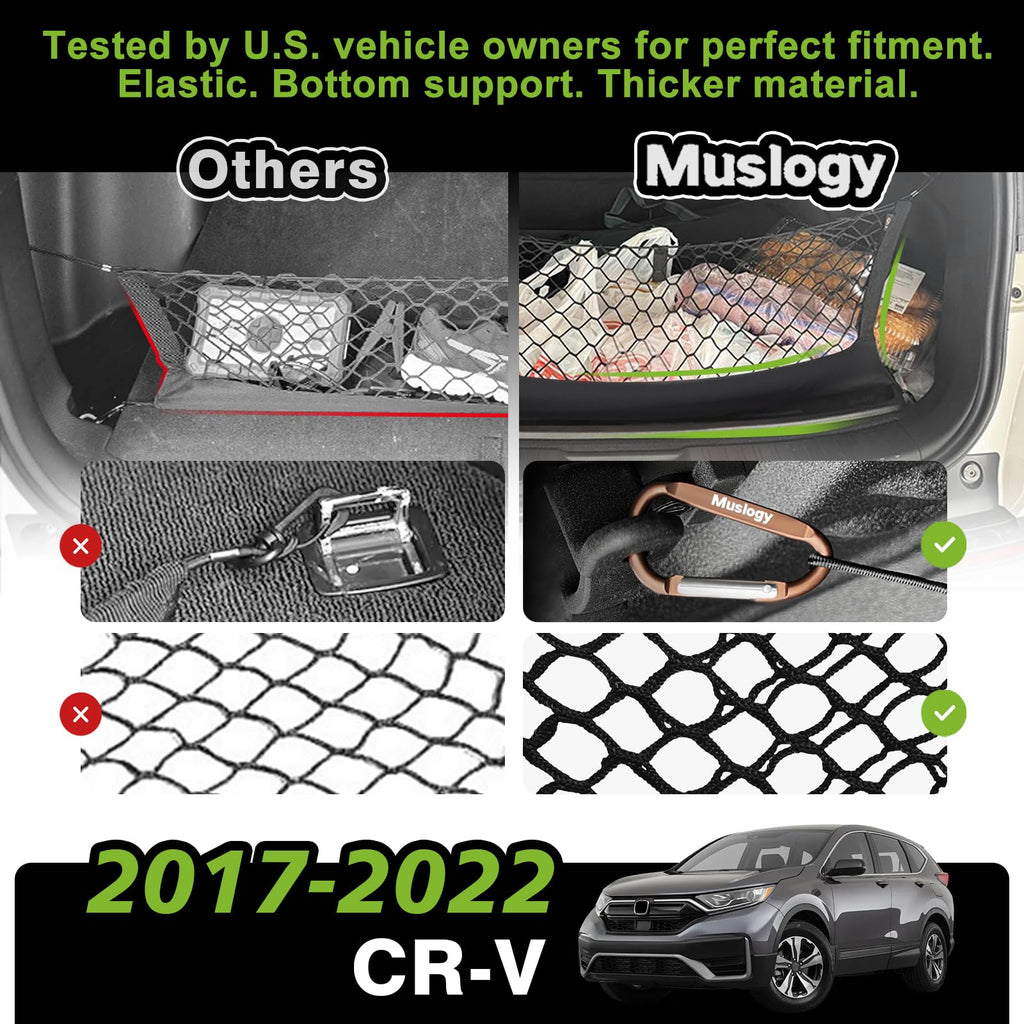 Muslogy Cargo Net for 2013-2026 Chevy Silverado GMC Sierra 1500/2500/3500HD