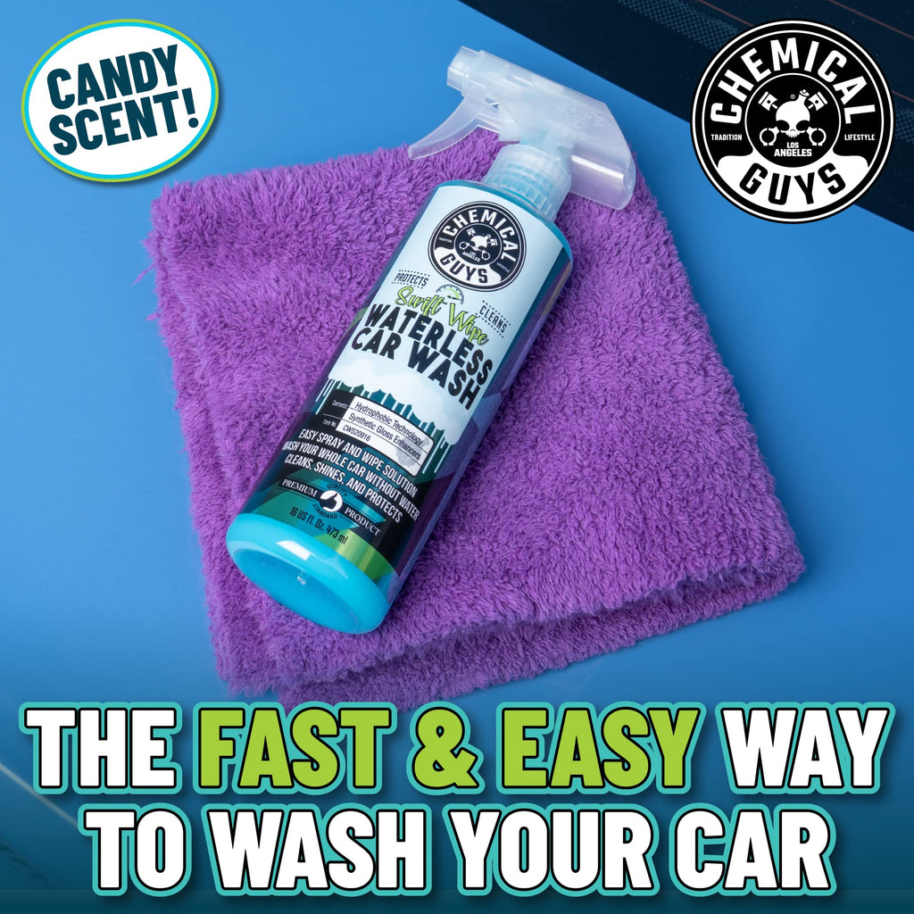 Chemical Guys, Swift Wipe Waterless Car Wash Spray, High Lubrication, 16 oz