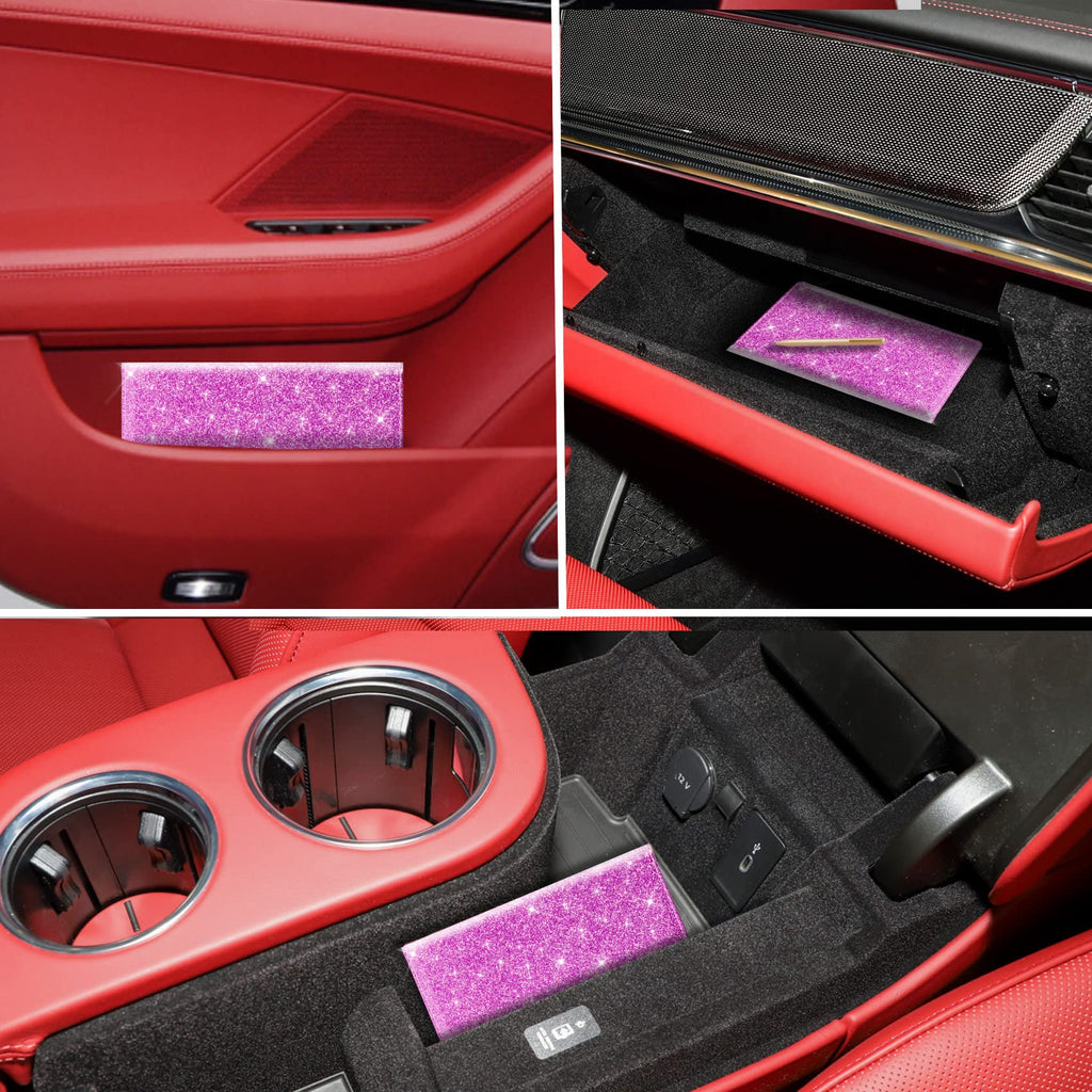 TOURSUIT Car Registration & Insurance Card Holder, Carbon Fiber Black