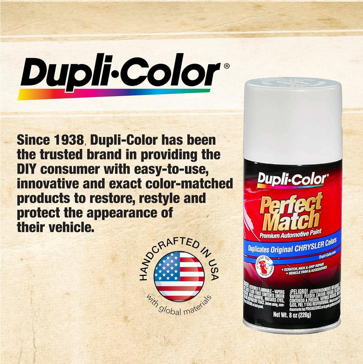 Dupli-Color Engine Paint with CERAMIC, Gloss, Chevy Orange, 12 oz