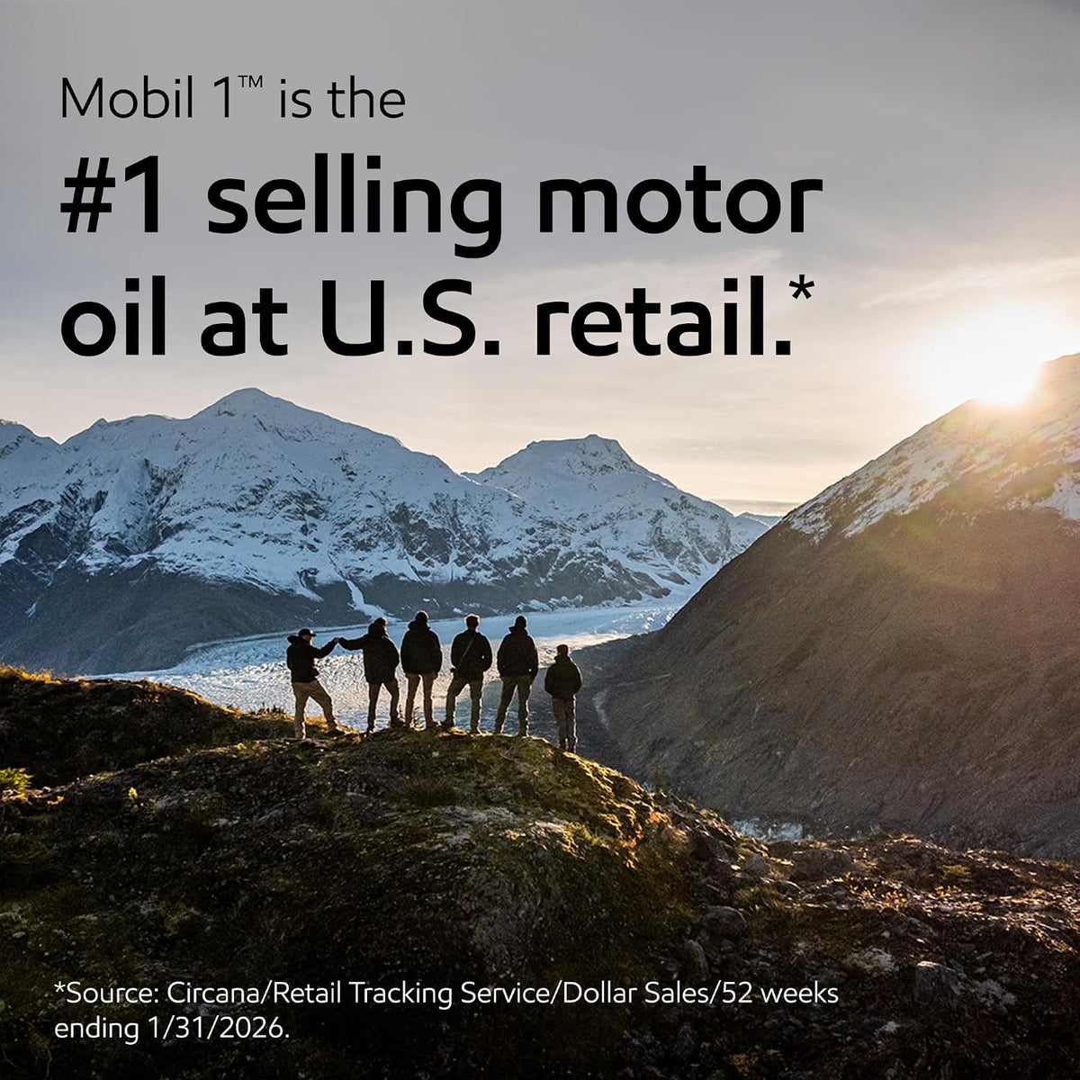 Mobil 1 Truck & SUV Full Synthetic Motor Oil 0W-20, 5 Quart