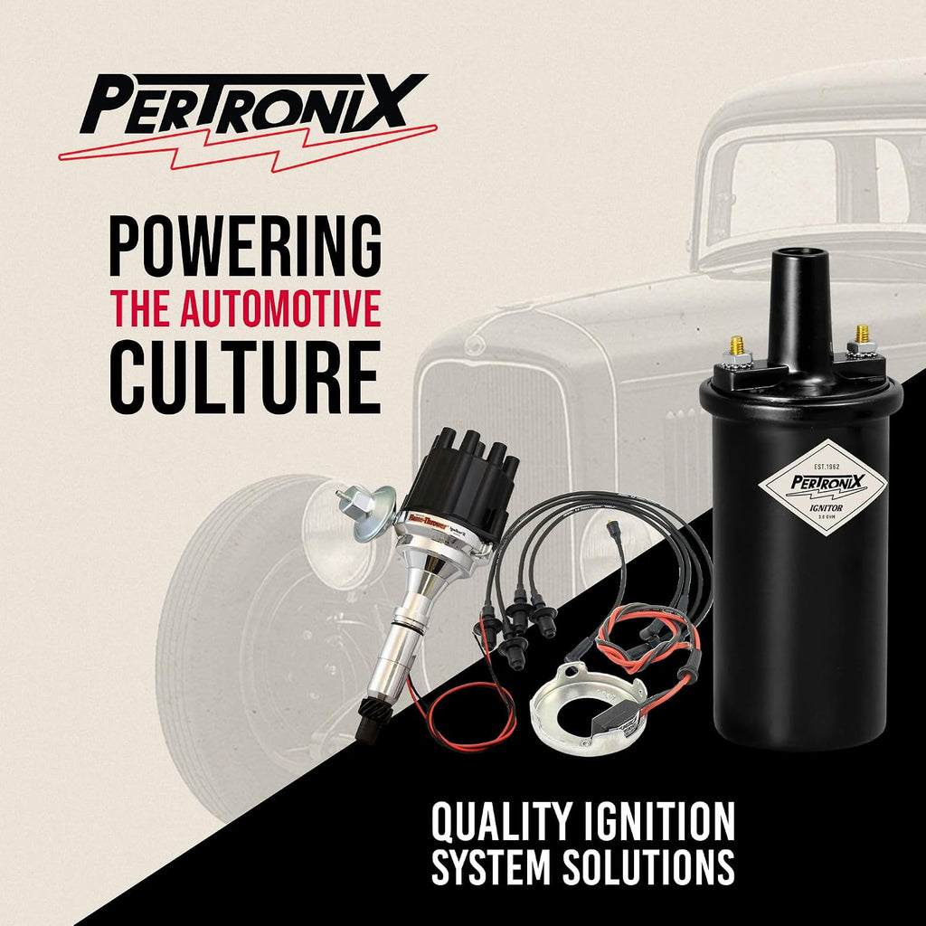 PerTronix Flame-Thrower Ignition Coil 40,000 Volt, Black, 40611