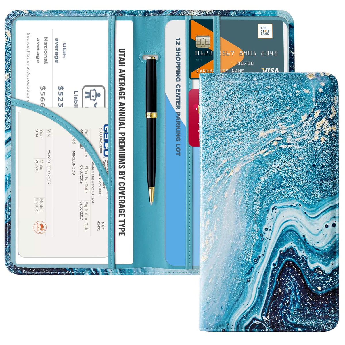 CoBak Car Registration and Insurance Holder