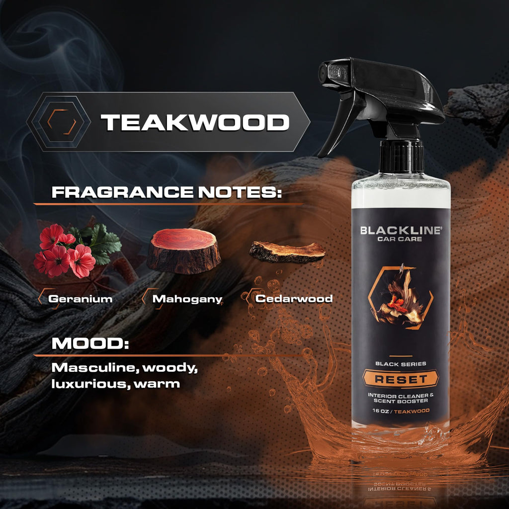 Blackline Reset Interior Car Cleaner & Deodorizer Spray - Dark Ice