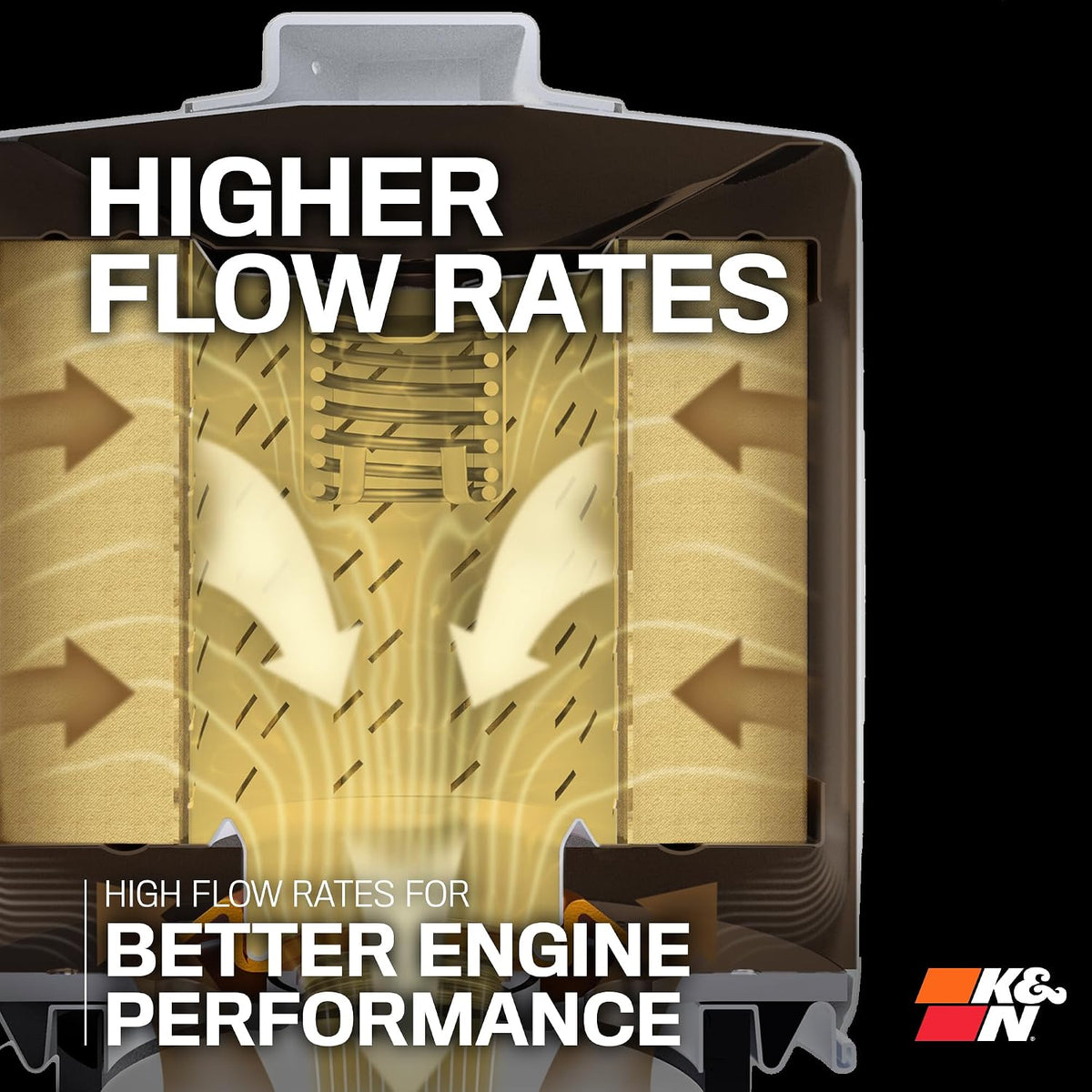 K&N Oil Filter: 20,000 Mile Engine Protection with Wrench Off Nut, HP-2010