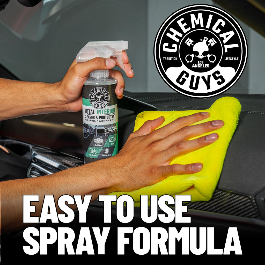 Chemical Guys, Total Interior Cleaner & Protectant, New Car Scent, 16 oz