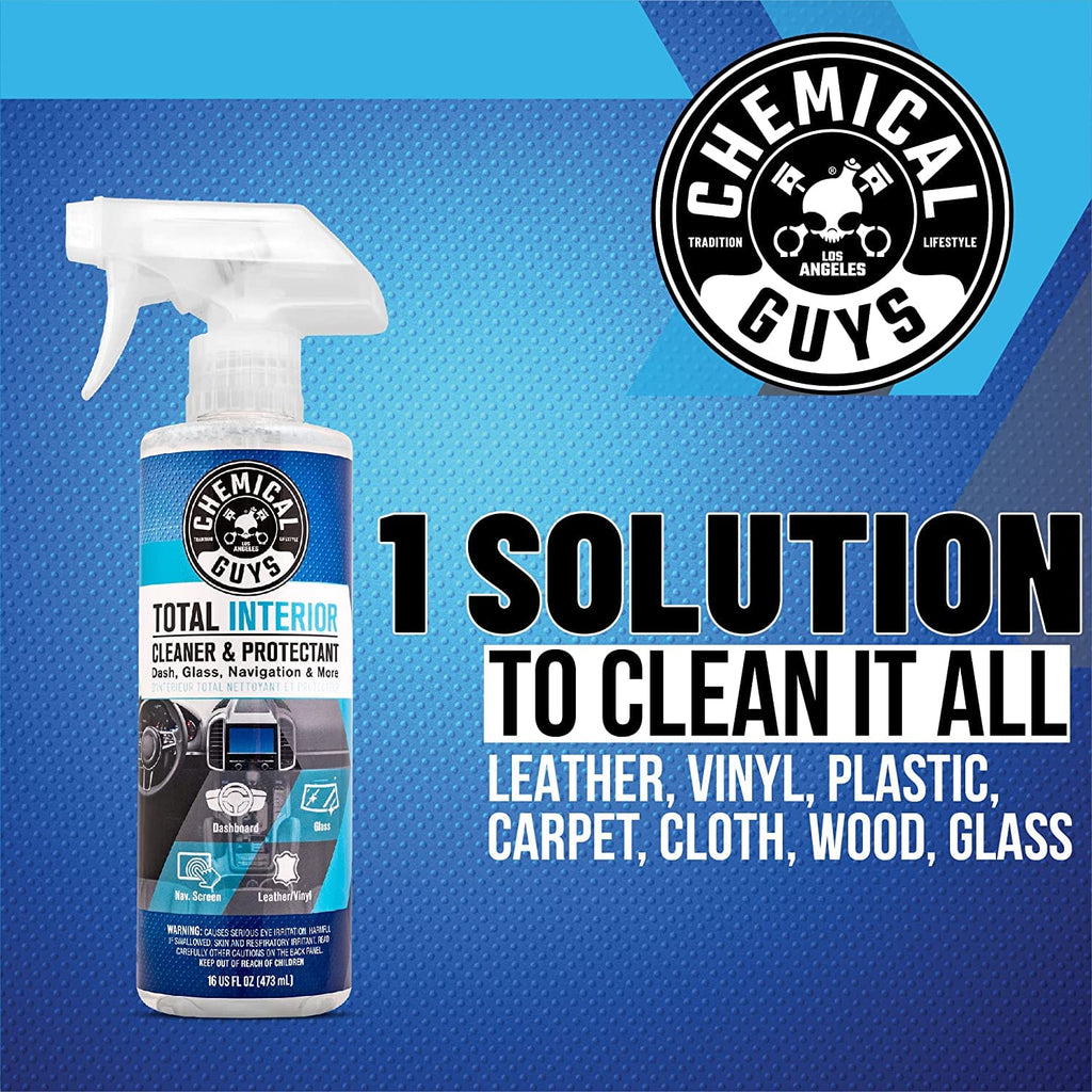 Chemical Guys, Total Interior Cleaner & Protectant, New Car Scent, 16 oz