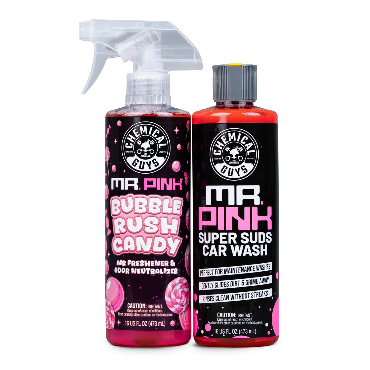 Chemical Guys, Mr. Pink Car Wash Soap, Foam Cannon & Bucket Wash, 64 oz