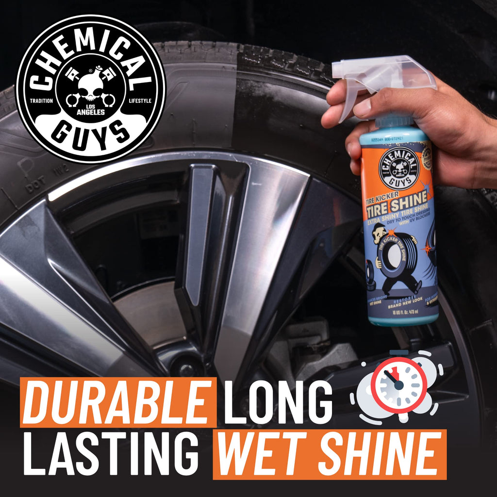 Chemical Guys, Tire Kicker Extra Glossy Tire Shine for Rubber & Trim, 16 oz