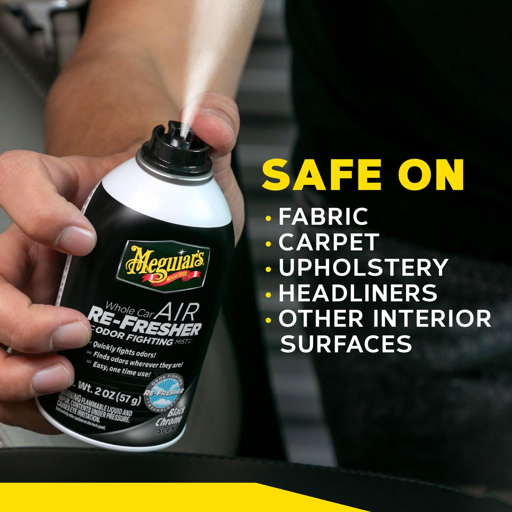 Meguiar's Car Air Refresher Odor Fighting Mist, Tropical Rainforest, 2 Oz