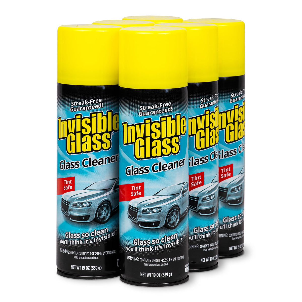 Invisible Glass Auto Glass Cleaner Foaming Spray, 19 oz, 91164 (Pack of 2)
