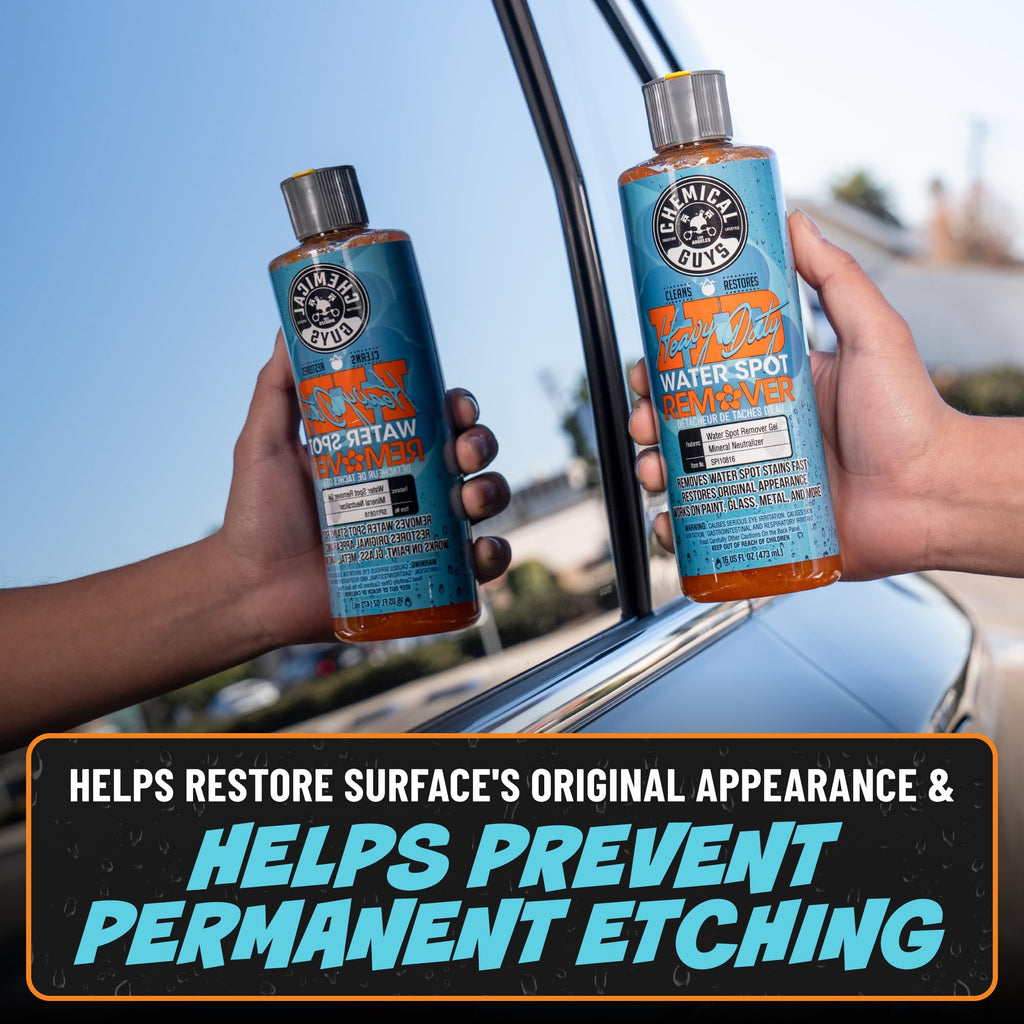 Chemical Guys, Heavy Duty Water Spot Remover Gel for Glass & Paint, 16 oz