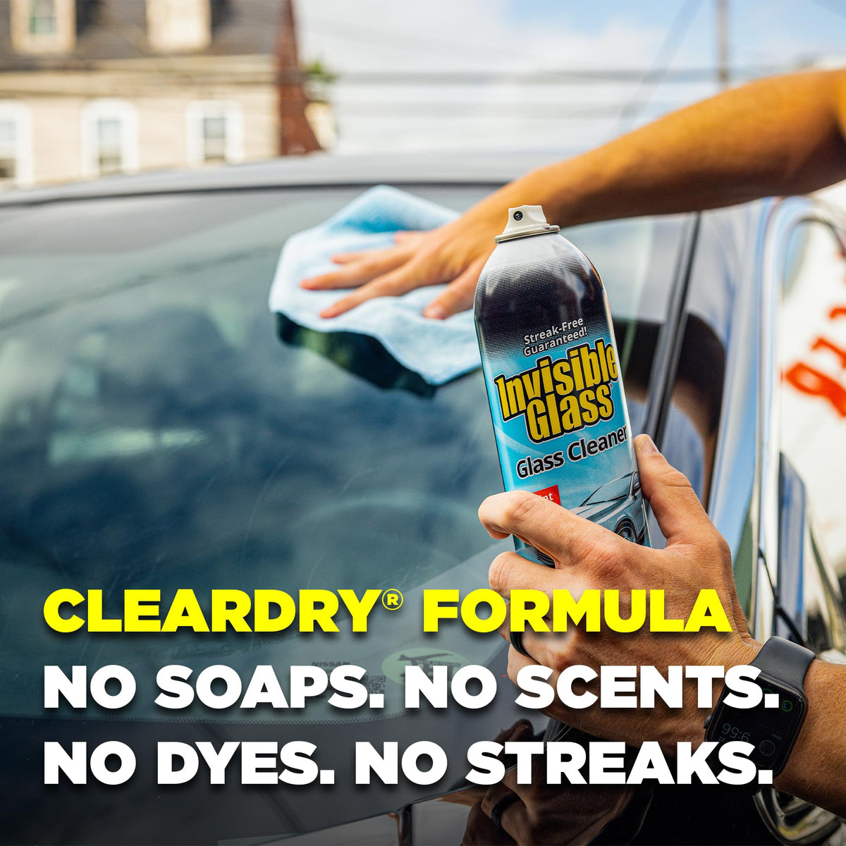 Invisible Glass Auto Glass Cleaner Foaming Spray, 19 oz, 91164 (Pack of 2)