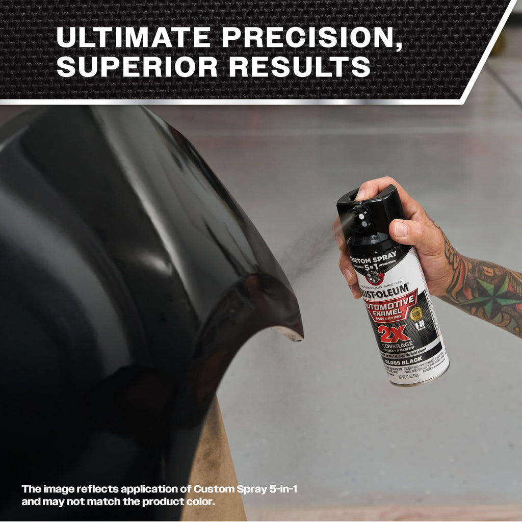 Rust-Oleum 2X Automotive Enamel 5-in-1 Spray Paint, Gloss Clear