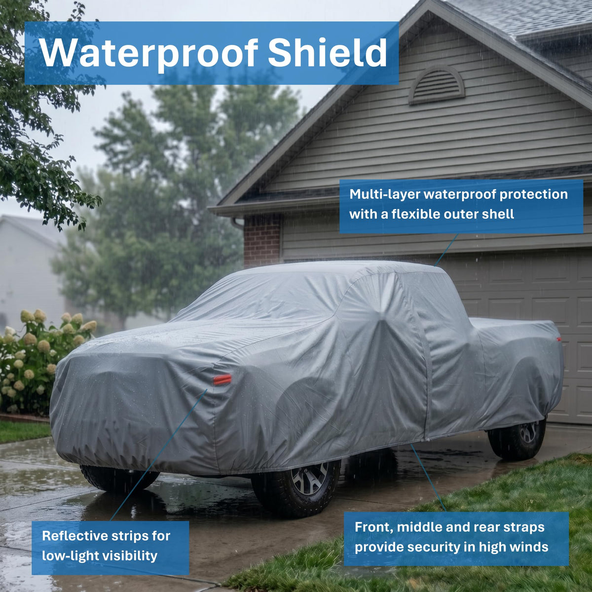 EzyShade Car Cover Waterproof All Weather. See Vehicle Size-Chart. Size A4