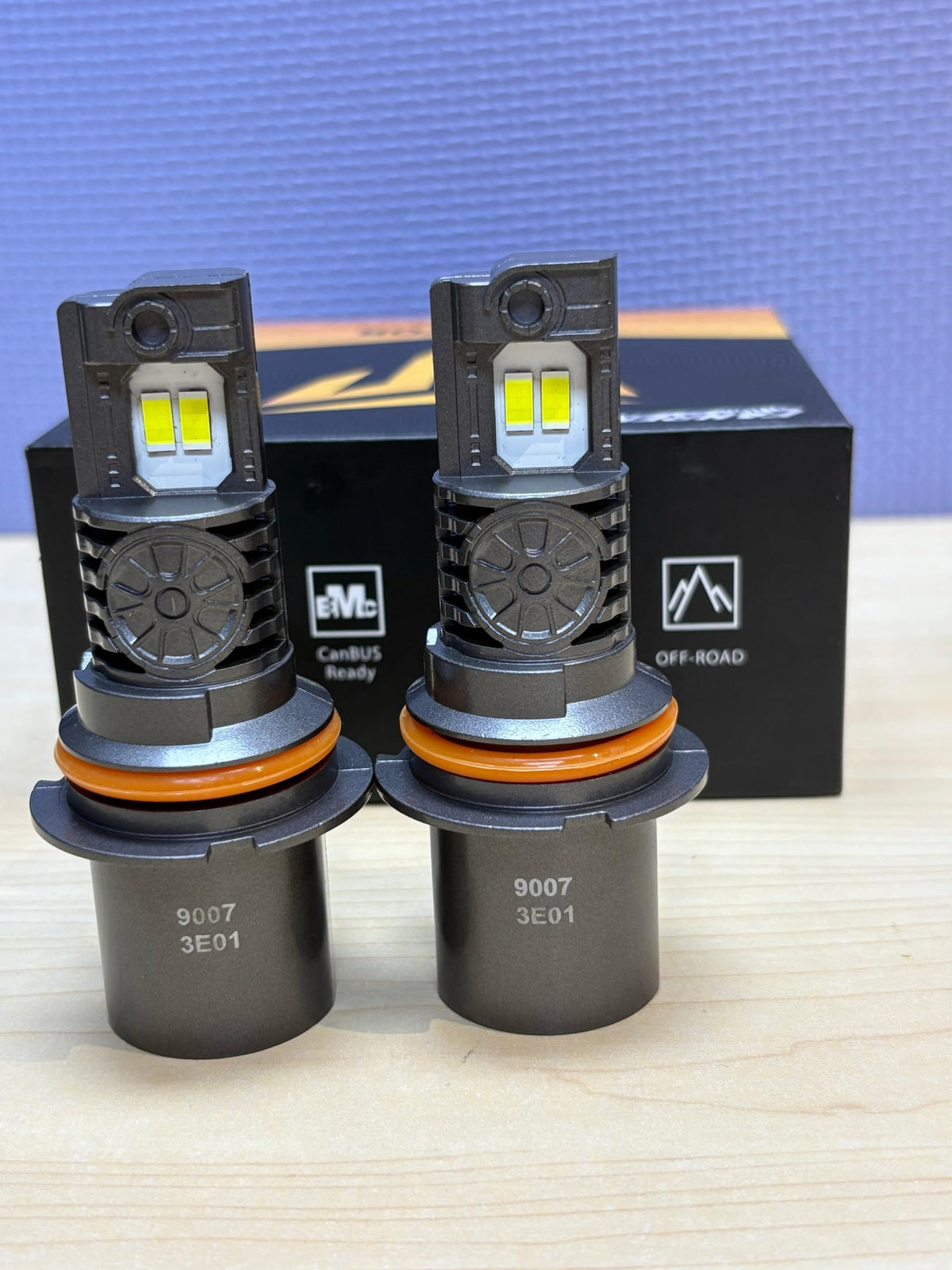 Termitor Laest H4/9003 HB2 Exterior Light Bulbs for Off-road, 15X Brighter 90,000LM, 85K+ hrs, 6500K Cool White, IP68 Waterproof, 1:1 OEM Size, 3 Minute Installation, Pack of 2