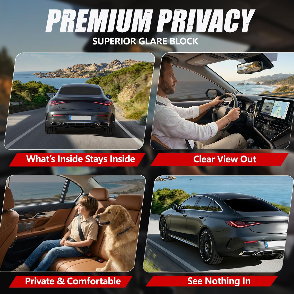 Vepagoo 20% VLT Ceramic Car Window Tint Film, 20" x20FT