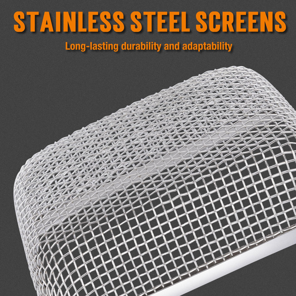 TONDA RV Furnace Vent Screen, Bug Screen for RV Heater Vents, 2 Pack