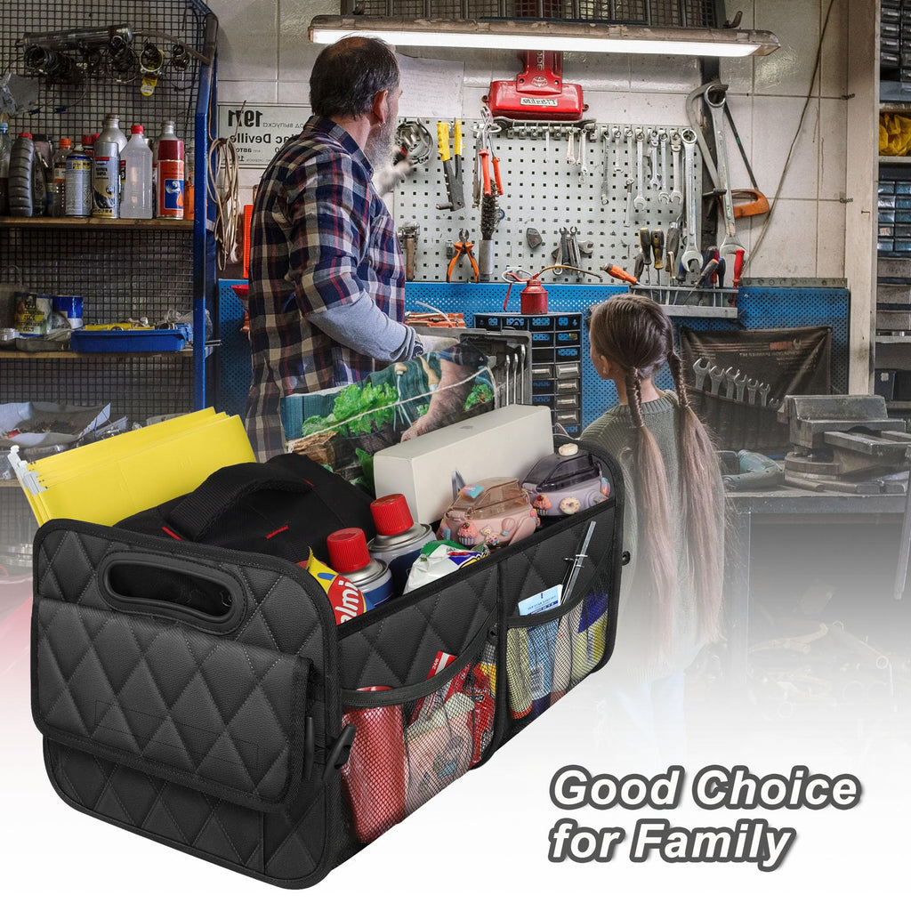 Deosk Car Trunk Organizer for SUV, Foldable Car Organizers and Storage