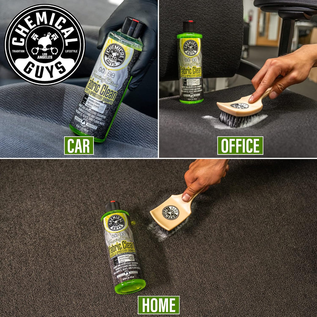 Chemical Guys, Foaming Citrus Fabric & Carpet Cleaner, Seats & Mats, 16 oz