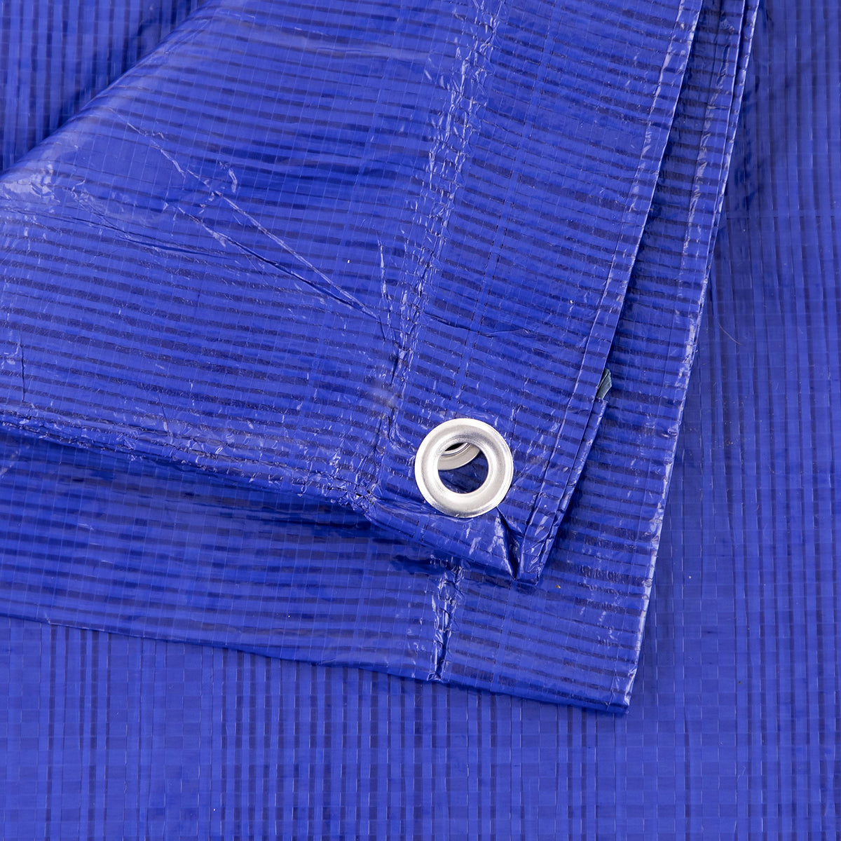 Kotap 12 x 16 Ft. All-Purpose Multi-Use Protection/Coverage 5-mil Poly Tarp, Waterproof, Blue, 1-Pack (TRA-1216)