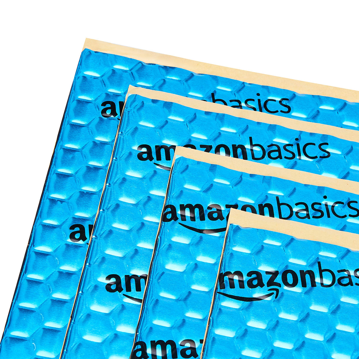 Amazon Basics Car Sound Deadening Mat, 14.5" x 10", 10-Pack, Noise and Heat Insulation, Self-Adhesive, Vibration Dampening