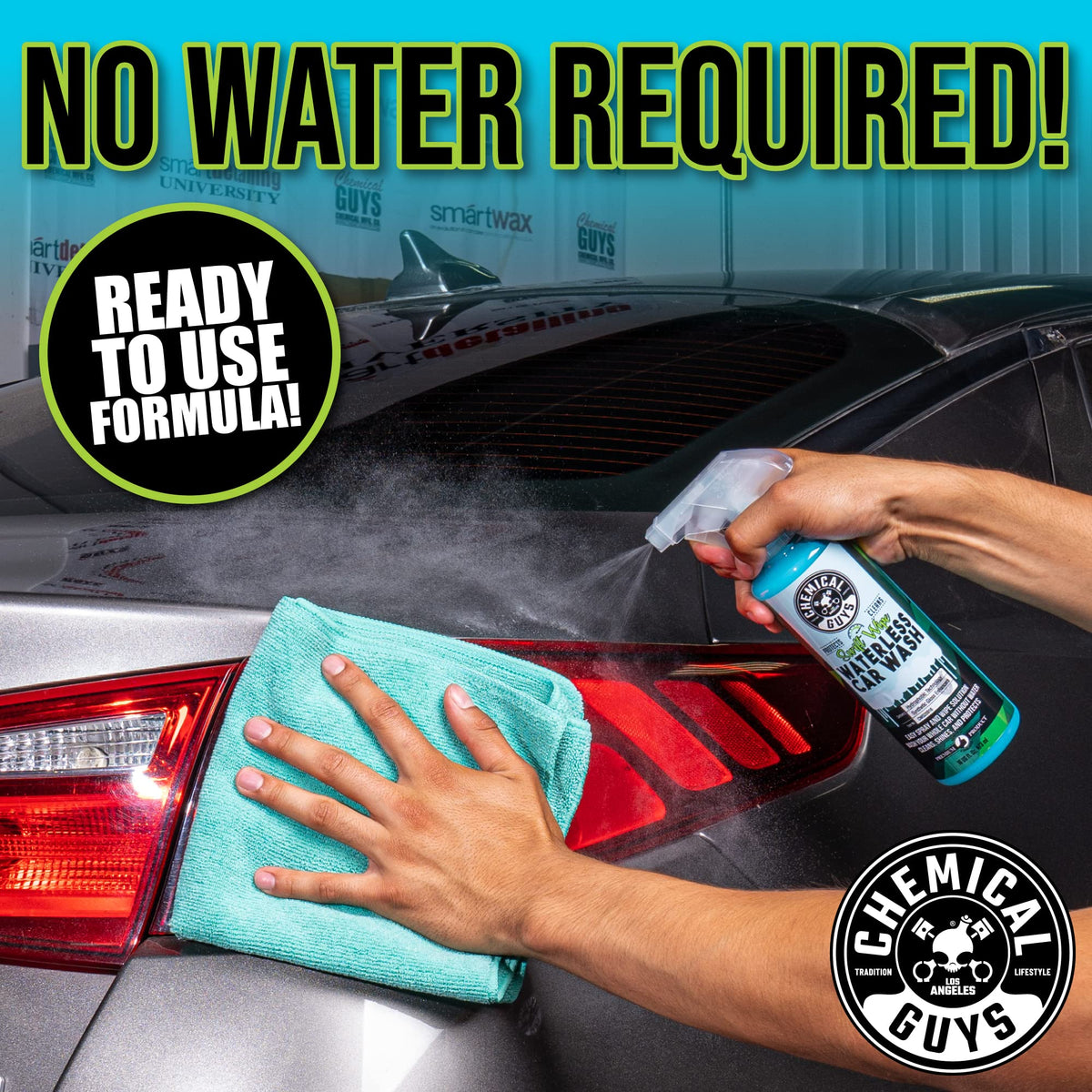 Chemical Guys, Swift Wipe Waterless Car Wash Spray, High Lubrication, 16 oz