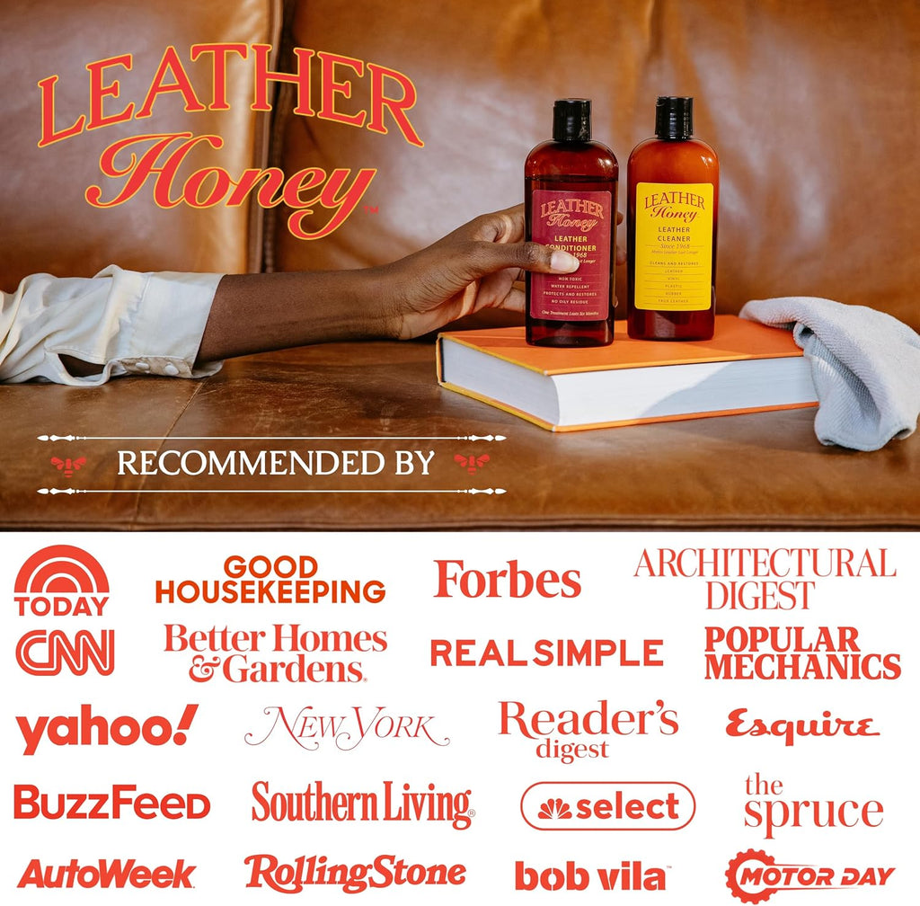 Leather Honey Leather Conditioner – Non-Toxic & Made in the USA Since 1968