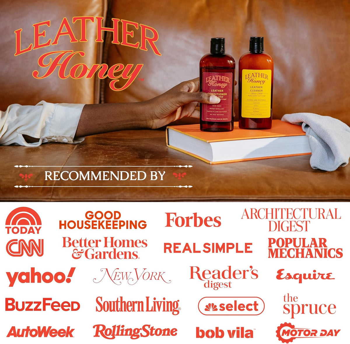 Leather Honey Leather Conditioner – Non-Toxic & Made in the USA Since 1968